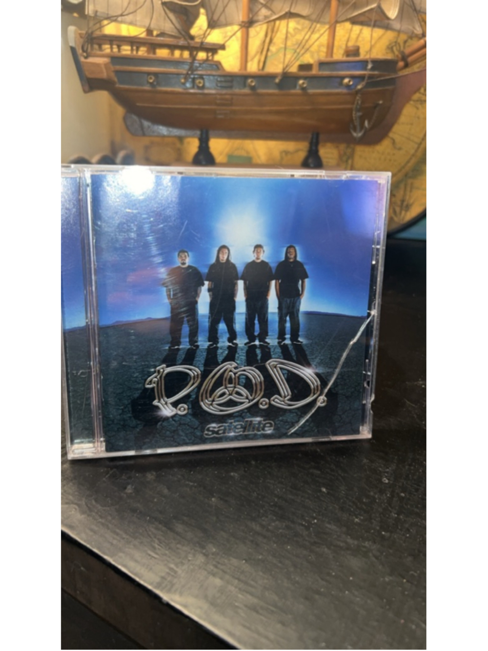 Unisex P.O.D. Satellite CD One Size Blue Black